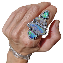 Load image into Gallery viewer, Boulder Opal Ring or Pendant