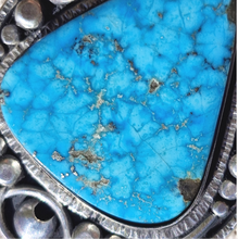 Load image into Gallery viewer, Turquoise Seeing Past Present Future Ring or Pendant