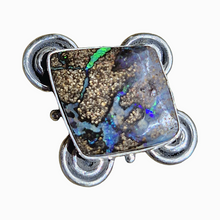 Load image into Gallery viewer, Boulder Opal Ring or Pendant