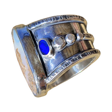 Load image into Gallery viewer, Boulder Opal &amp; Doublet Opal Ring