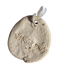 Load image into Gallery viewer, Franki_e Turquoise Pearl Ceramic Eye Pendant Necklace