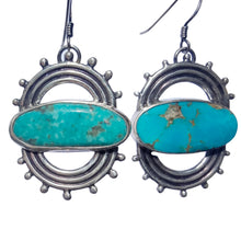 Load image into Gallery viewer, Sunrise Sunset Turquoise Mix Drop Earrings